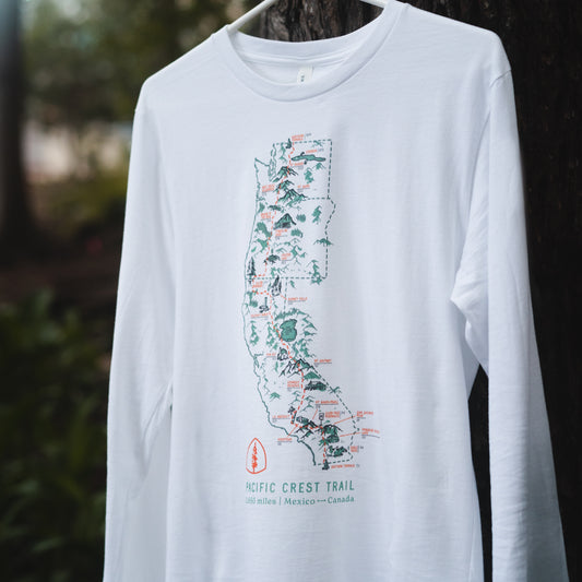 Pacific Crest Trail (PCT) Unisex Long Sleeve Tee