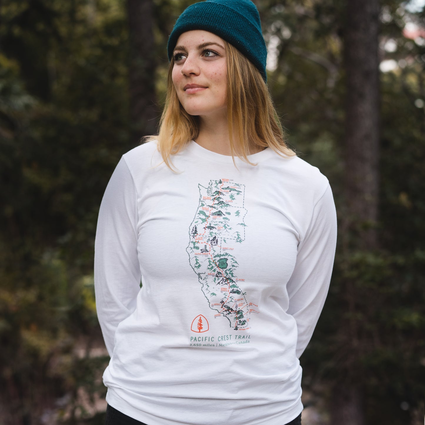 Pacific Crest Trail (PCT) Unisex Long Sleeve Tee