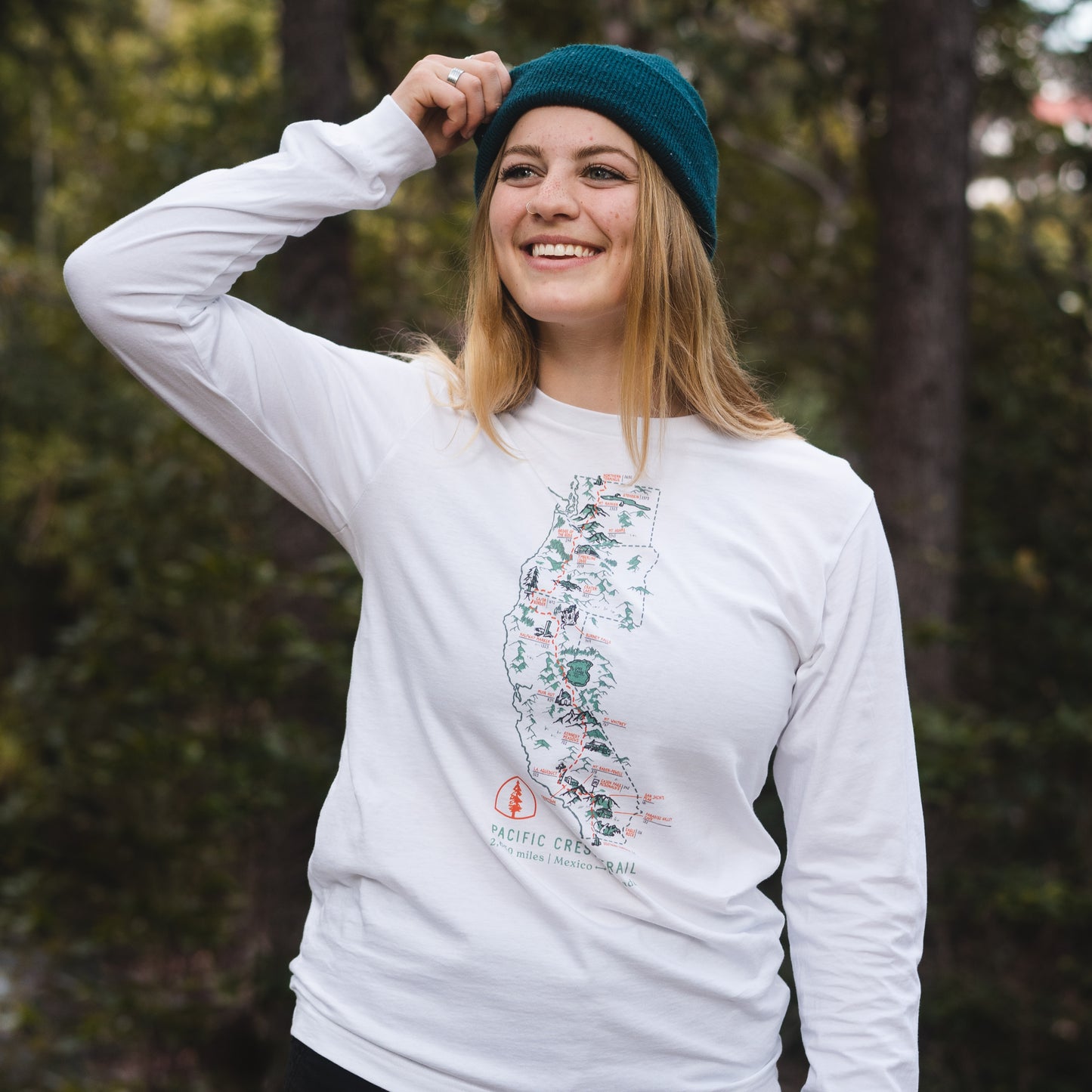 Pacific Crest Trail (PCT) Unisex Long Sleeve Tee