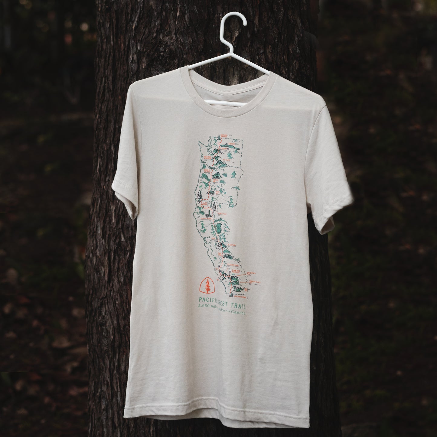 Pacific Crest Trail (PCT) Unisex Tee