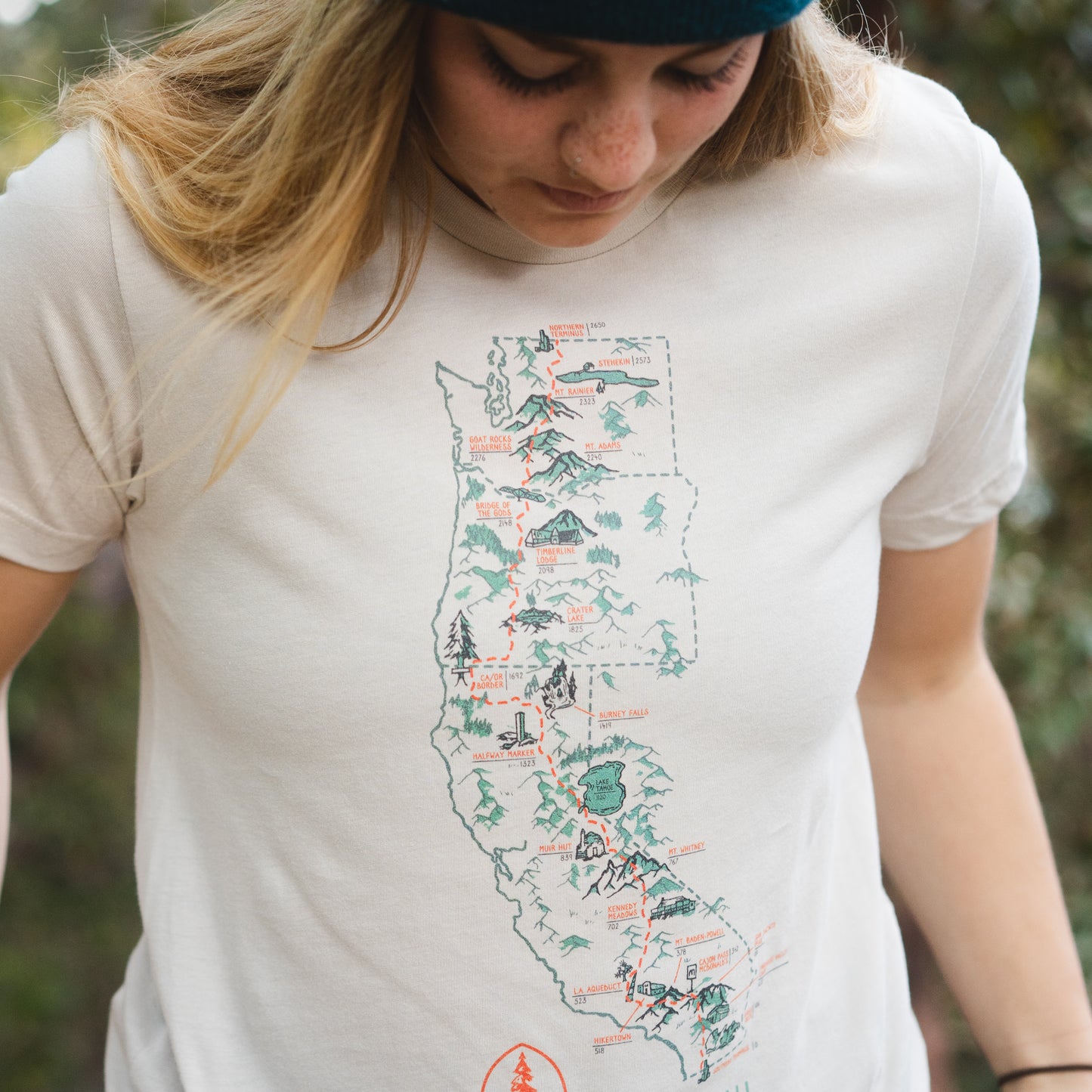 Pacific Crest Trail (PCT) Unisex Tee