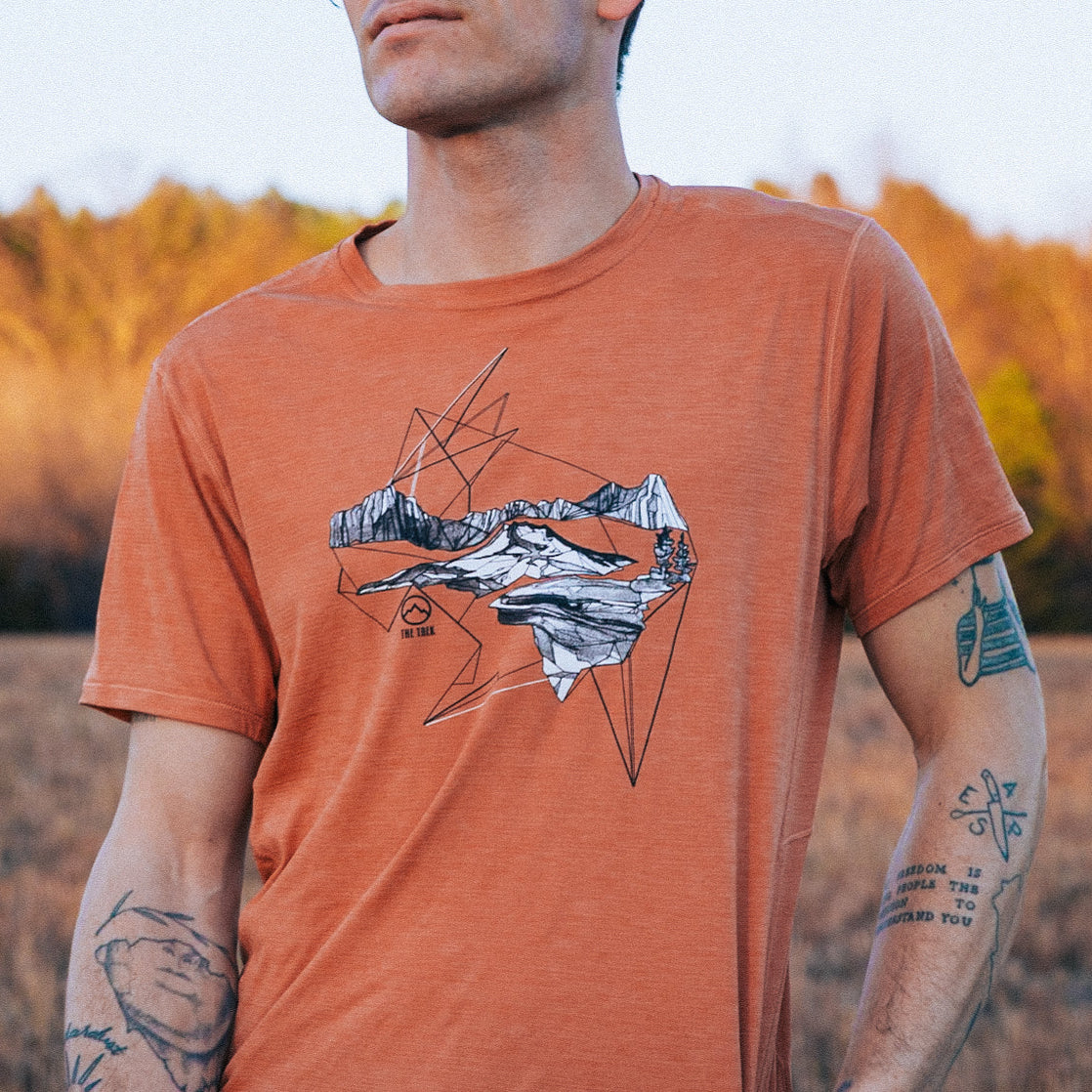 Men's Triple Crown Tee: Patagonia x The Trek Edition