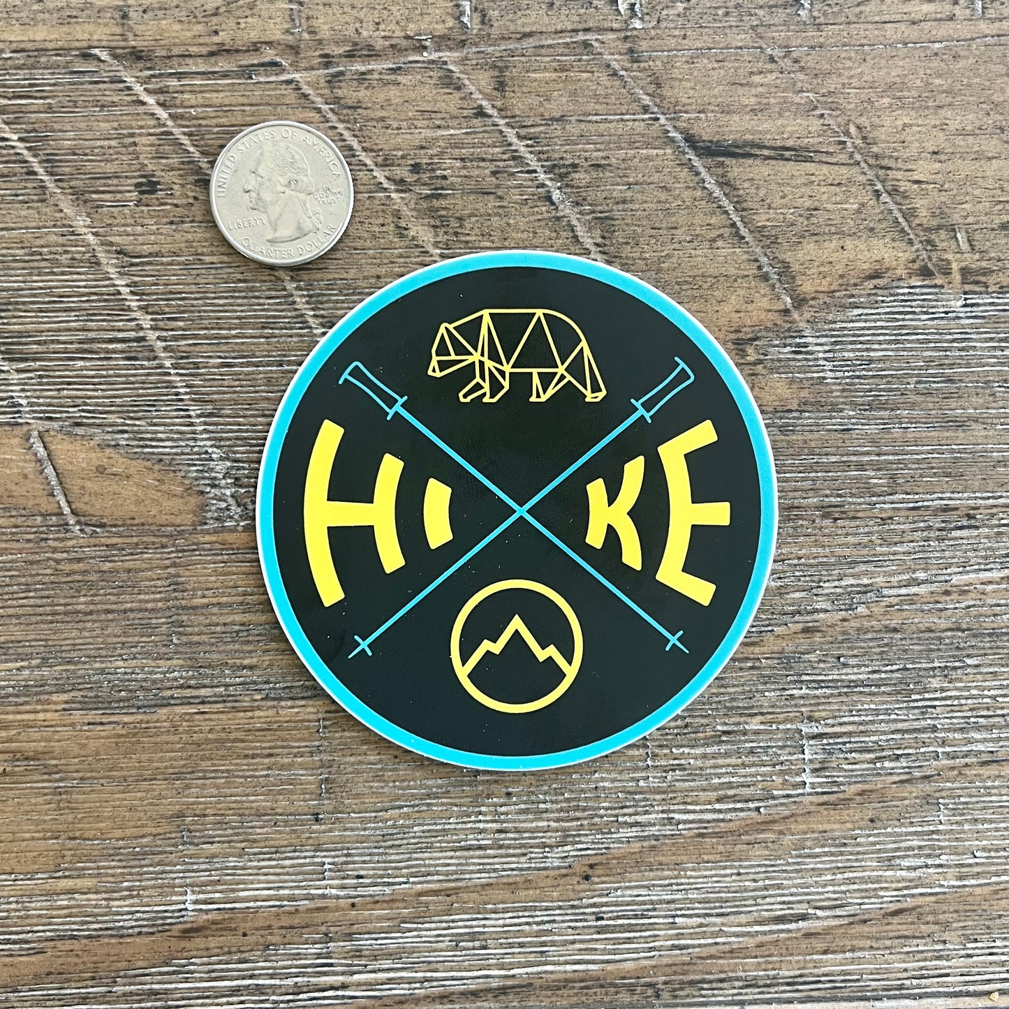 Hike Stickers (Circle)