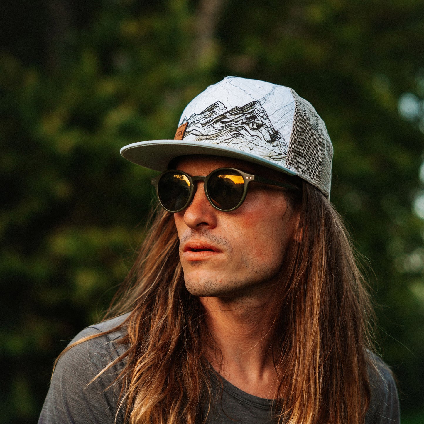 The Trek Sawatch Illustrated Flatbrim