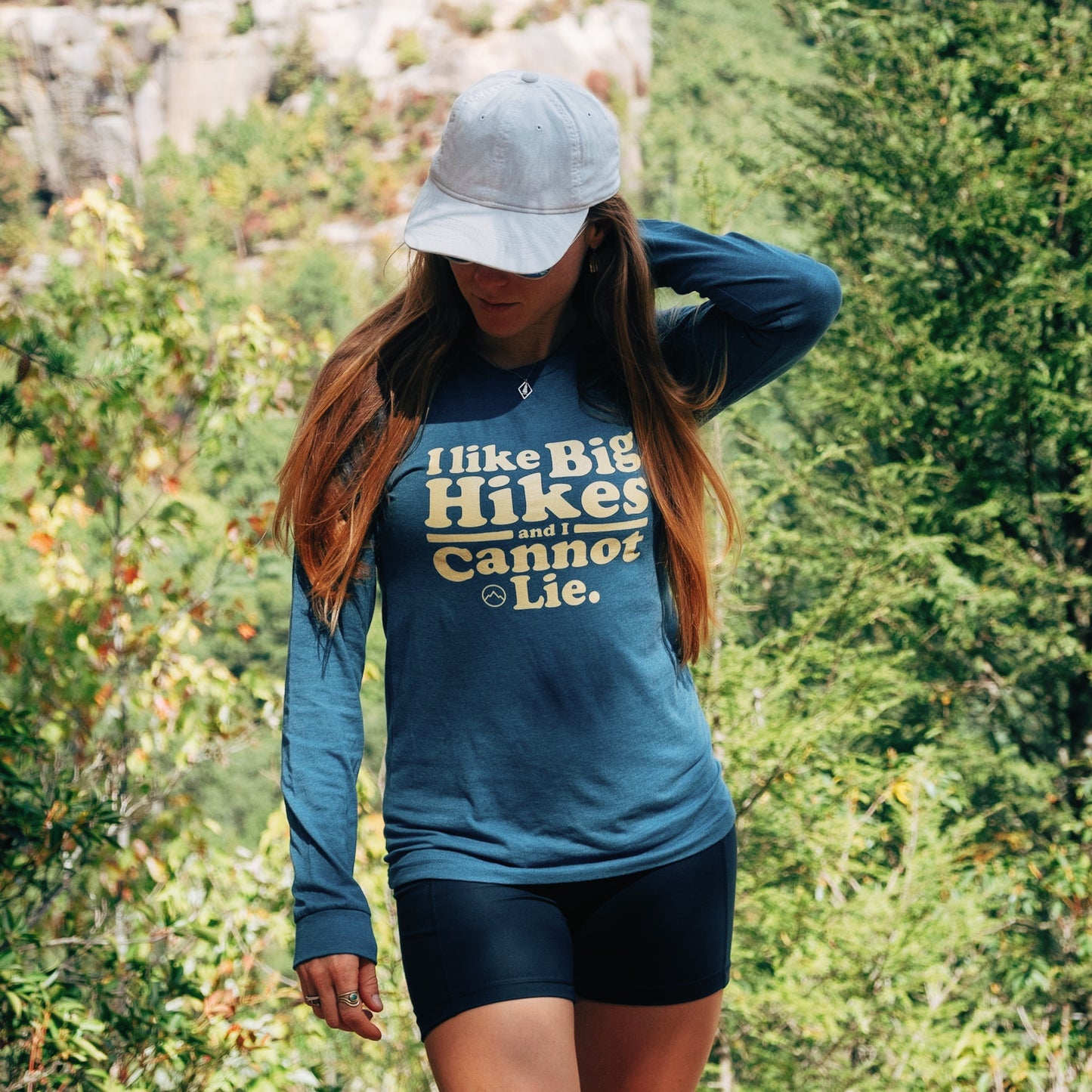 I Like Big Hikes Unisex Long Sleeve