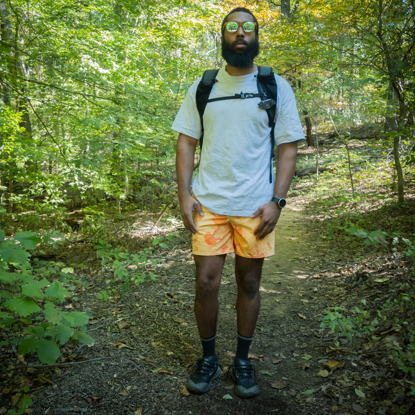 Ramen Bomb Men's Recycled Trail Shorts