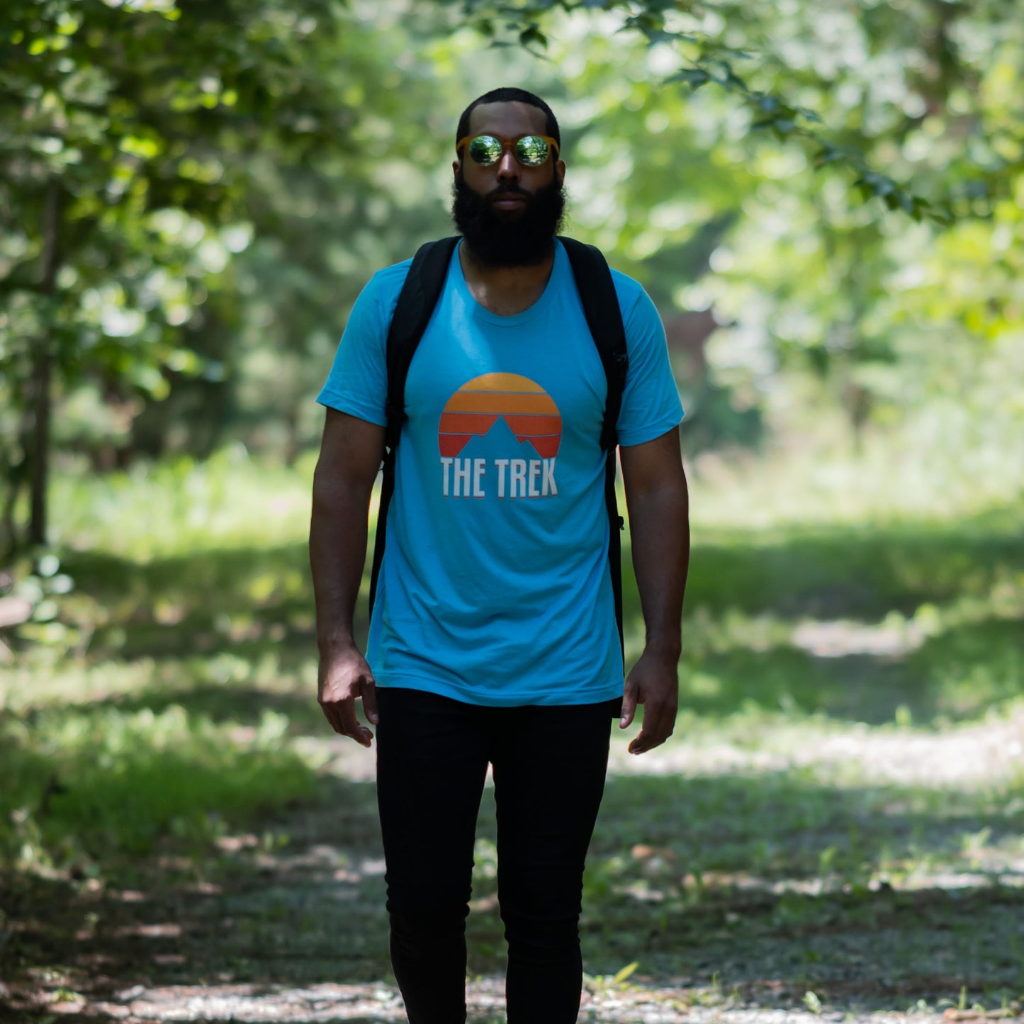 The Trek's Retro Sunrise Unisex Tee