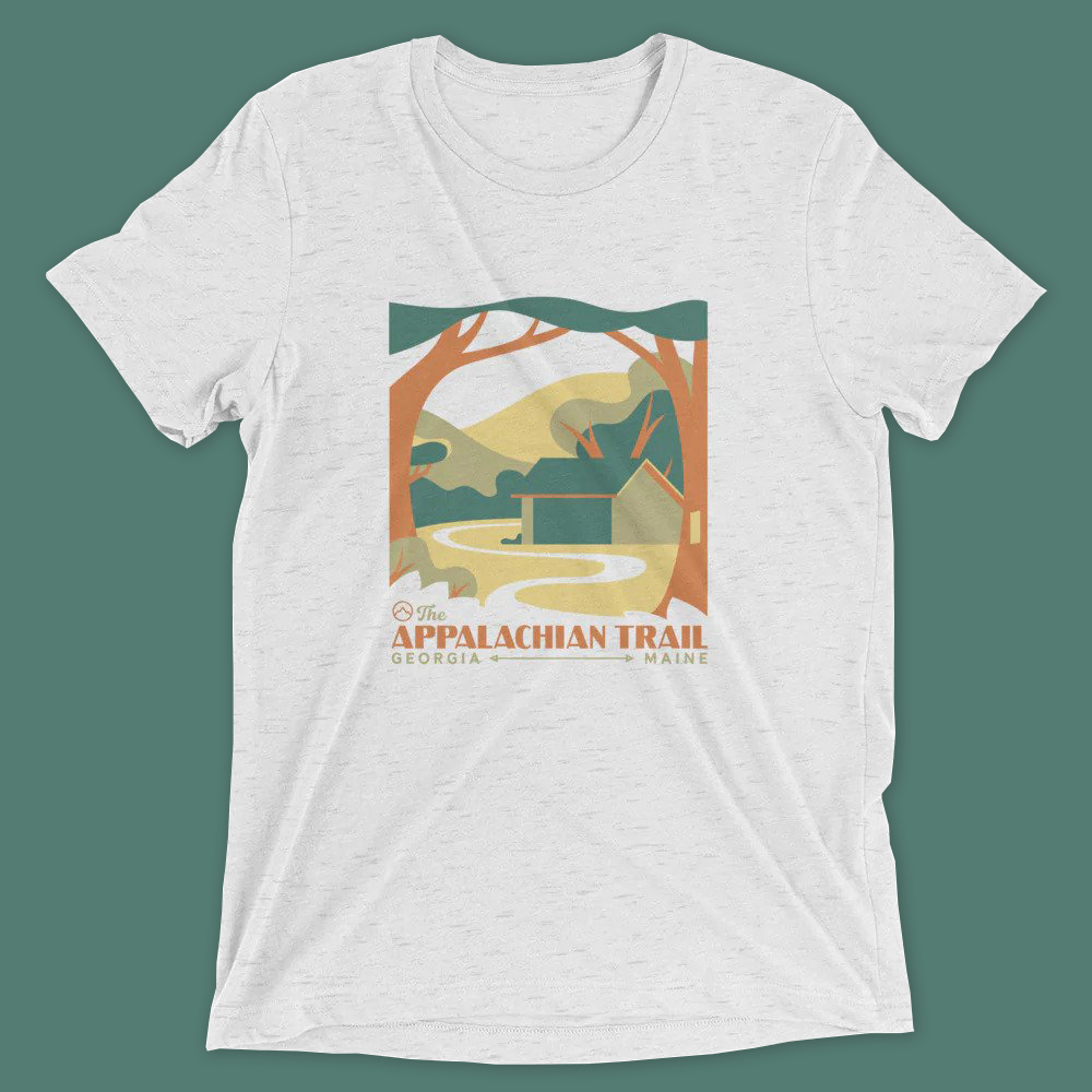 Appalachian Trail Shelter Unisex Tee