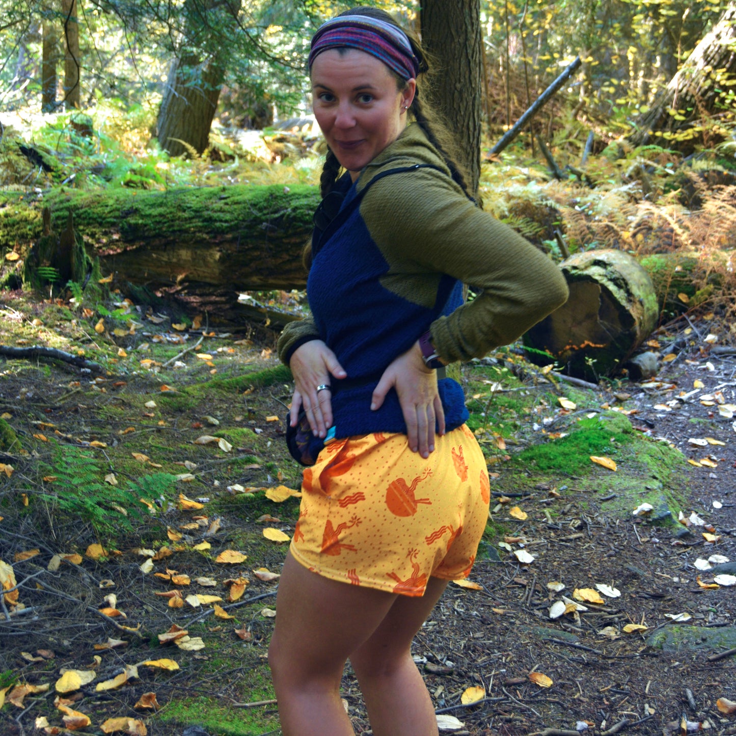 Ramen Bomb Women's Recycled Trail Shorts