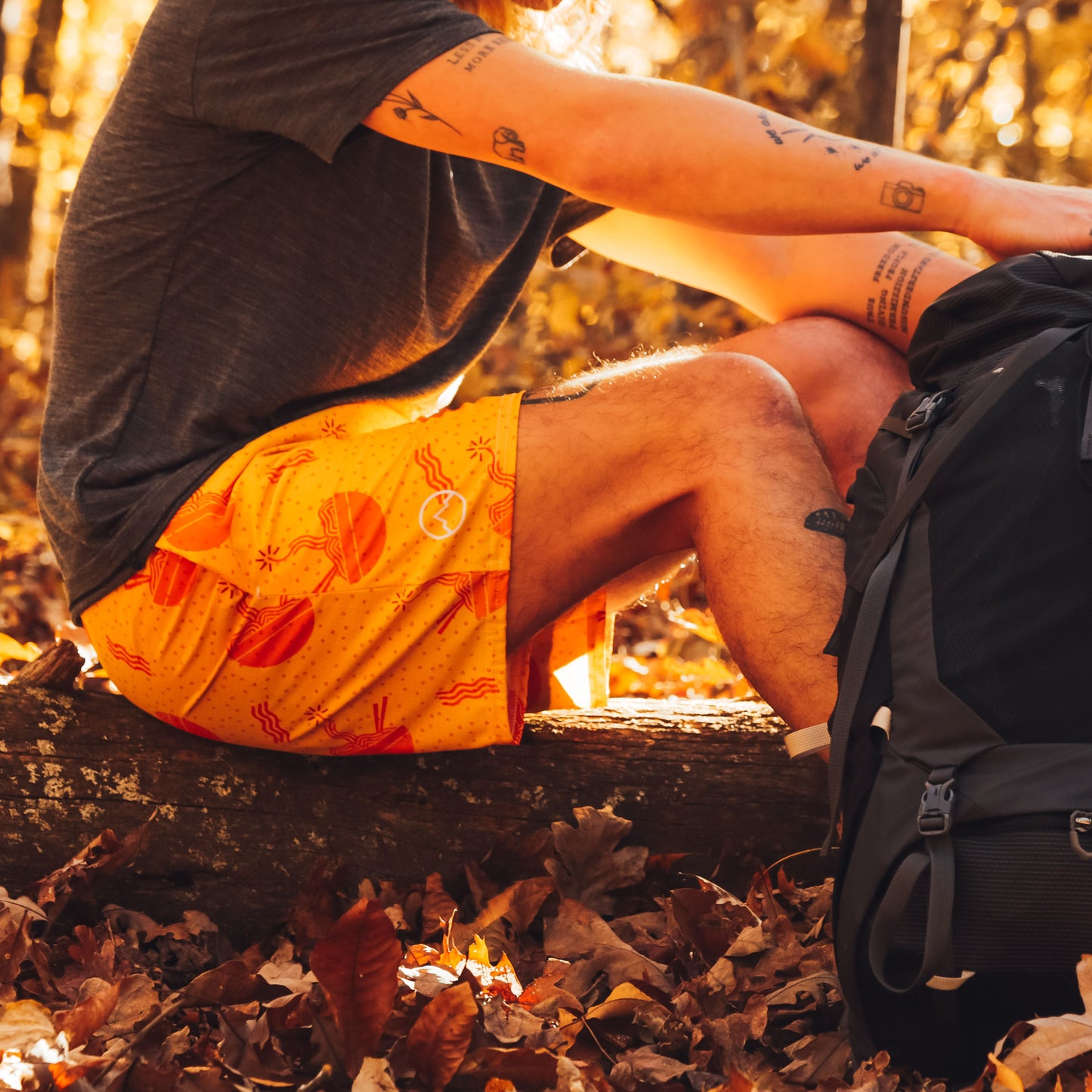 Ramen Bomb Men's Recycled Trail Shorts