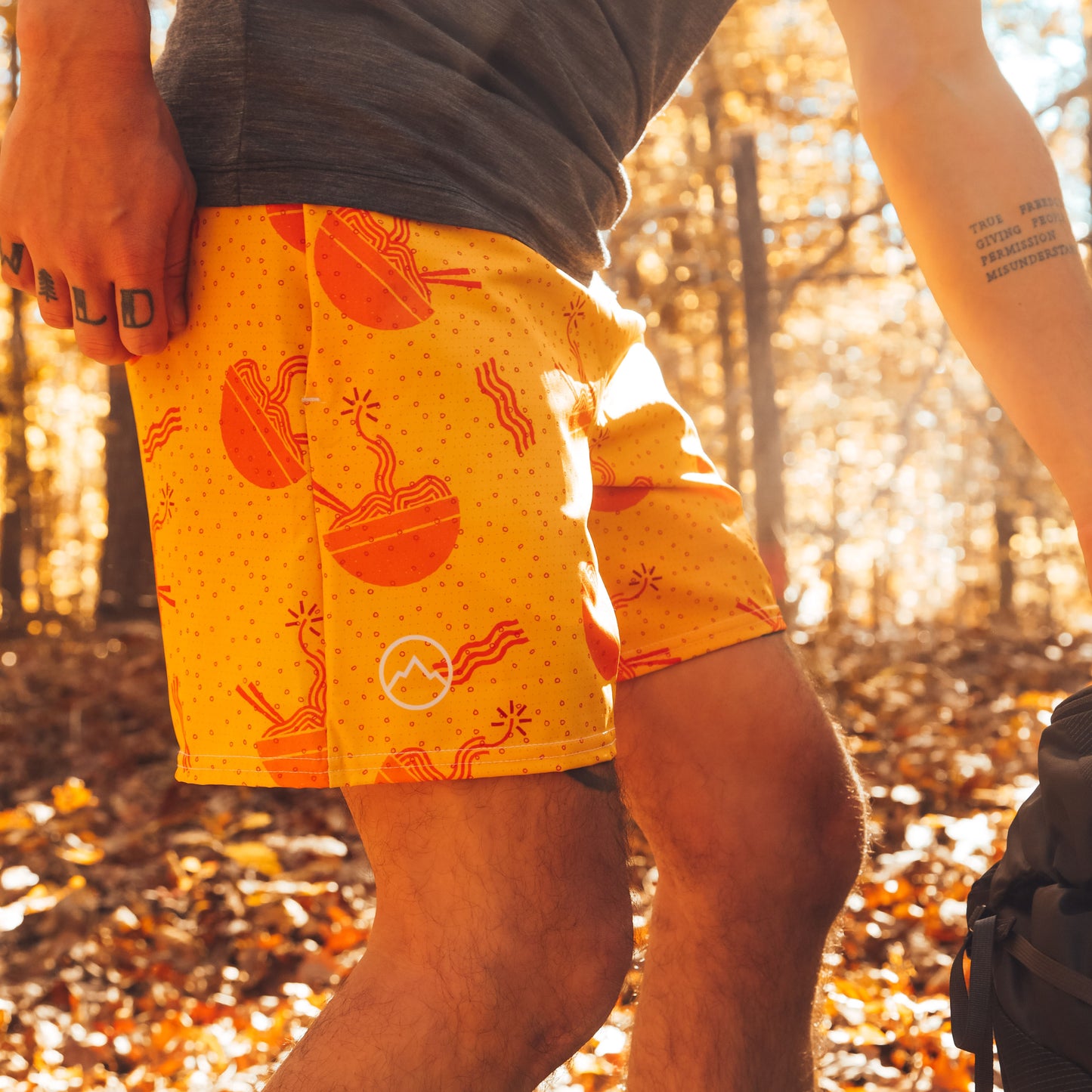 Ramen Bomb Men's Recycled Trail Shorts