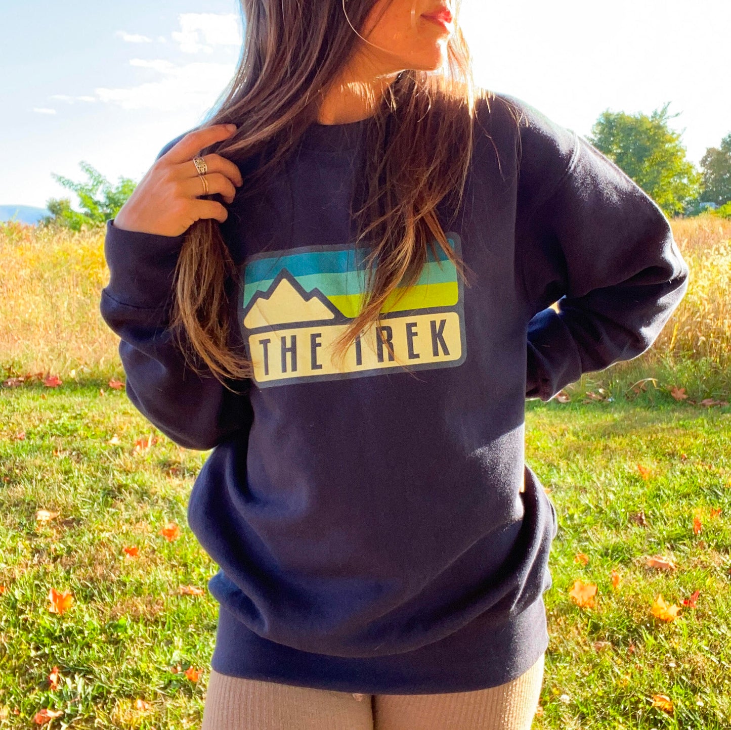 The Trek Tranquil Crew Neck Sweatshirt (Unisex)
