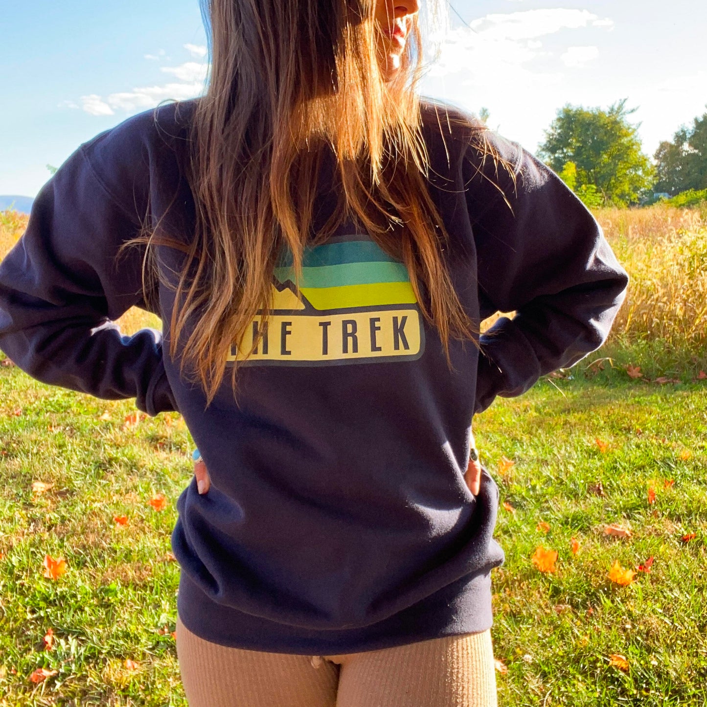 The Trek Tranquil Crew Neck Sweatshirt (Unisex)