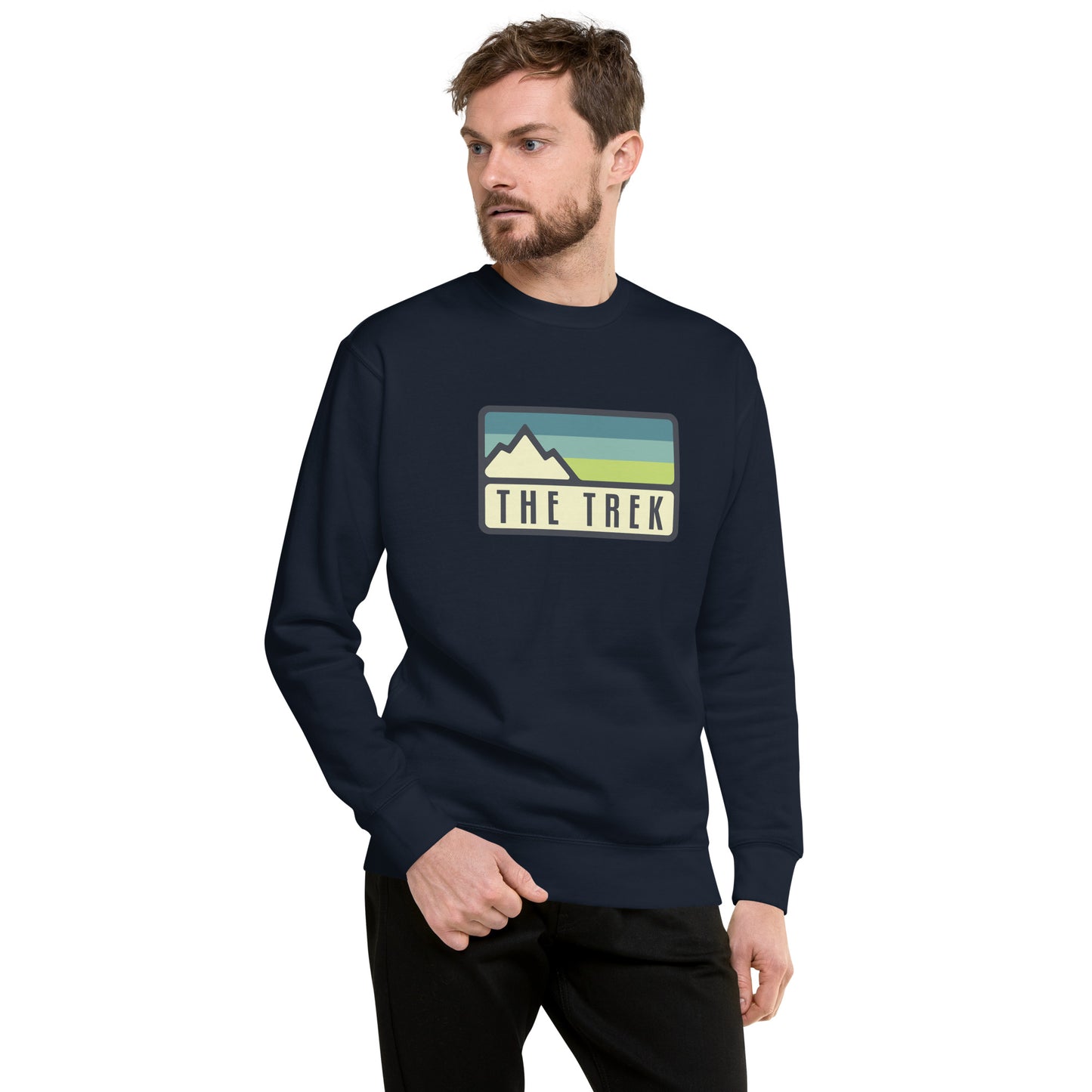 The Trek Tranquil Crew Neck Sweatshirt (Unisex)