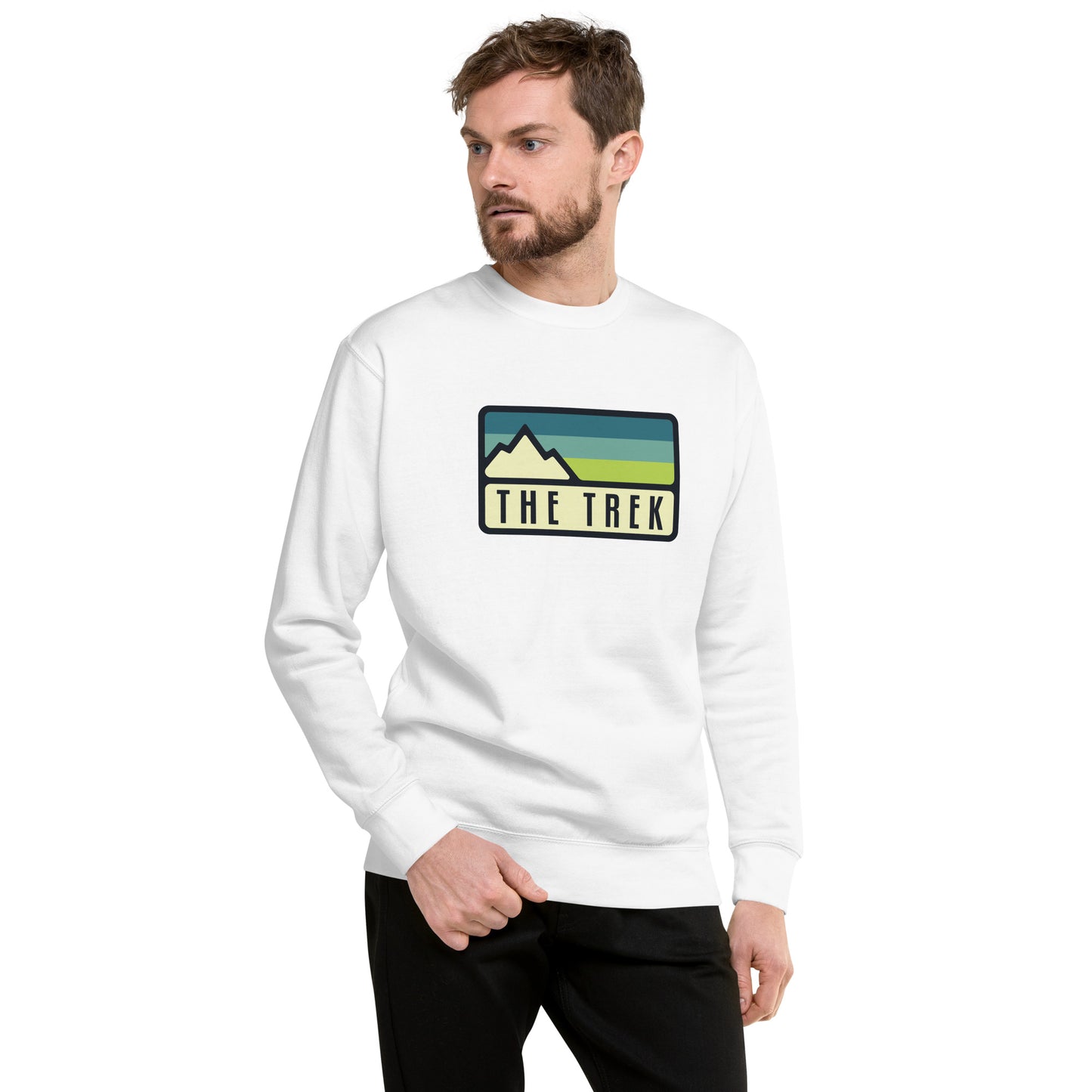 The Trek Tranquil Crew Neck Sweatshirt (Unisex)