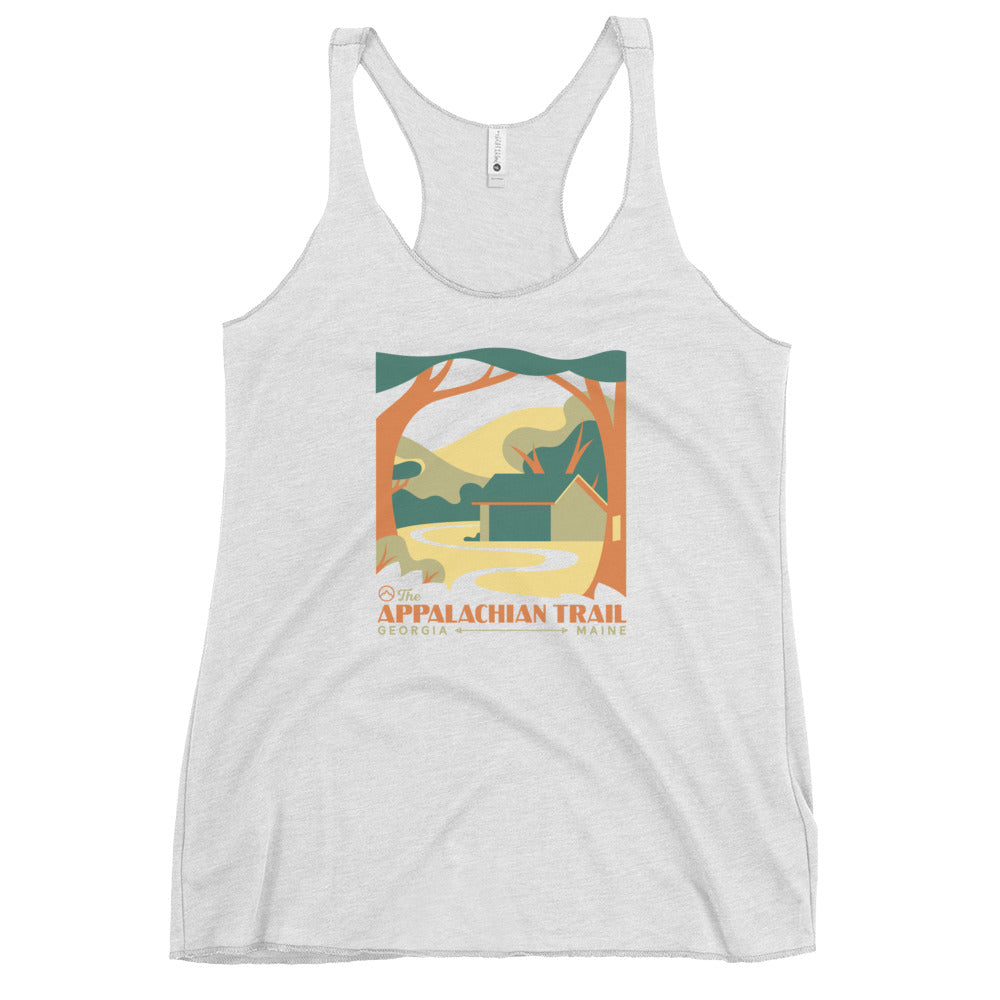 Appalachian Trail Shelter Women's Racerback Tank
