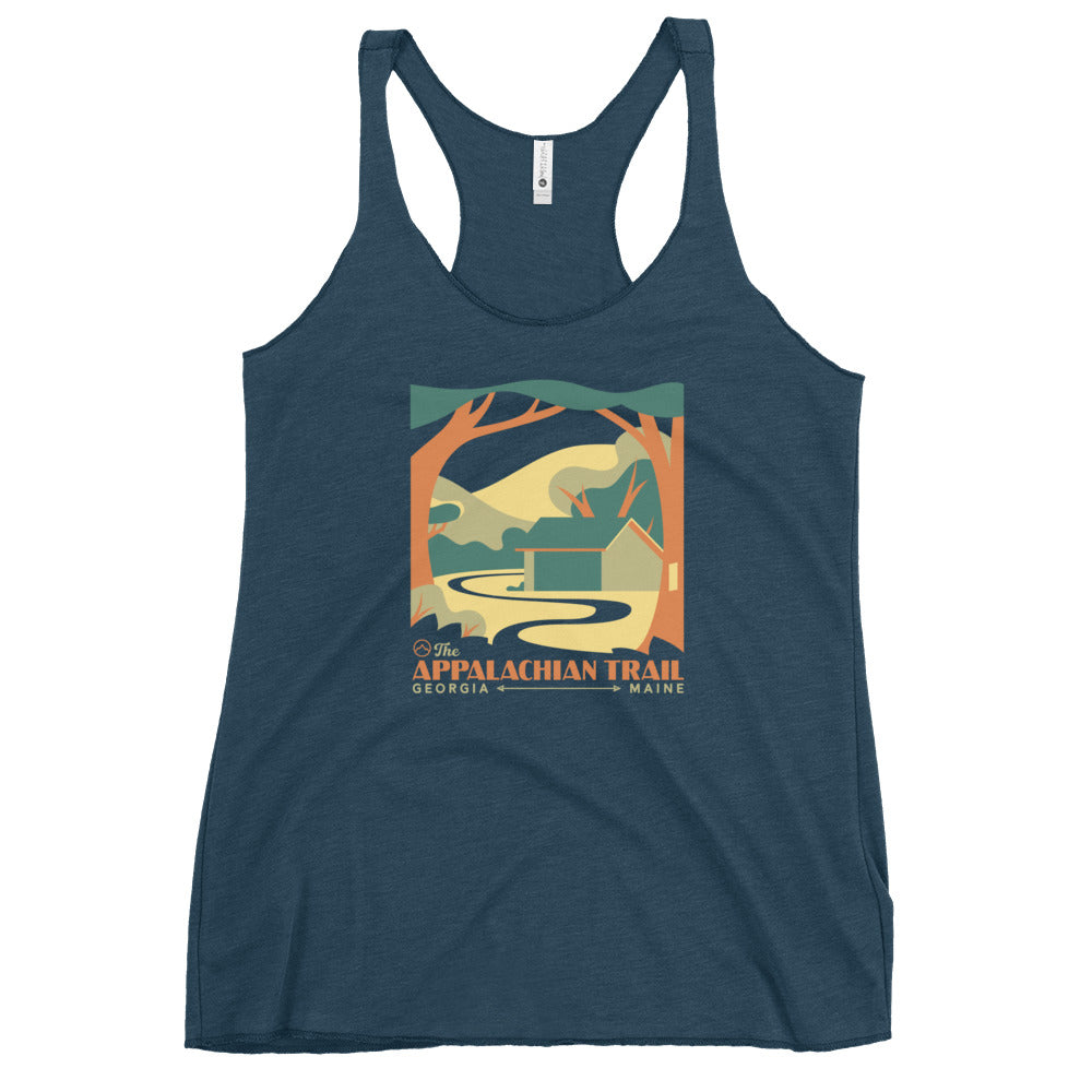 Appalachian Trail Shelter Women's Racerback Tank