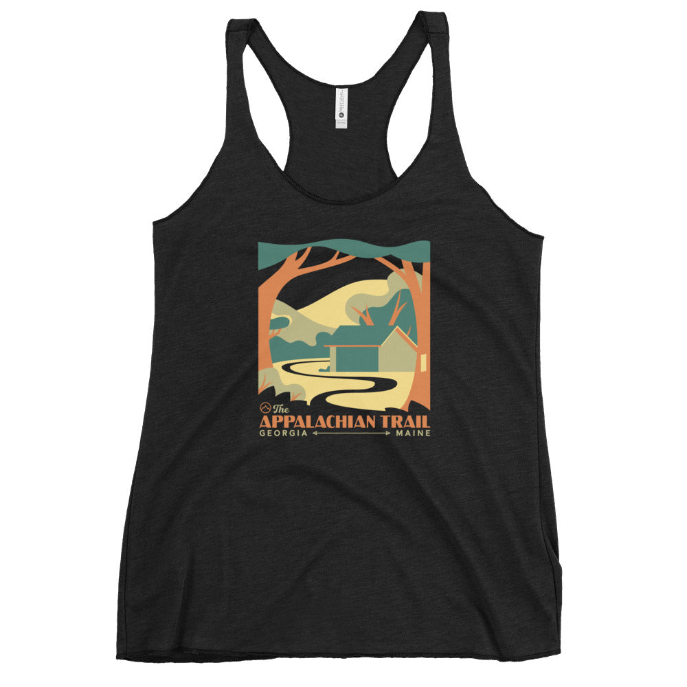 Appalachian Trail Shelter Women's Racerback Tank