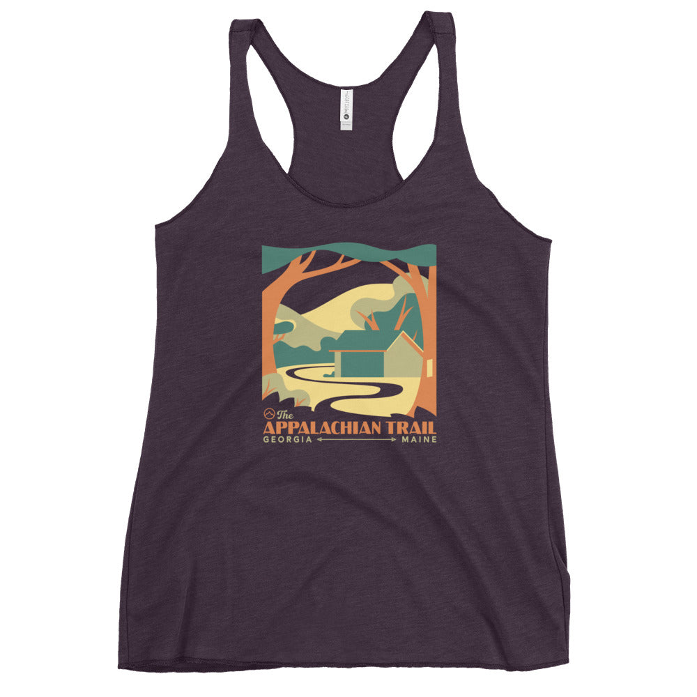 Appalachian Trail Shelter Women's Racerback Tank