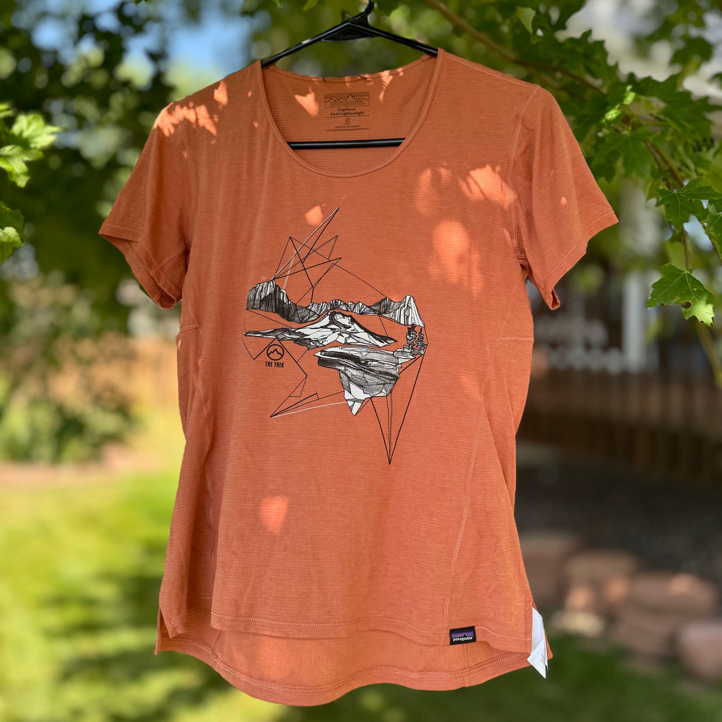 Women's Triple Crown Tee: Patagonia x The Trek Edition