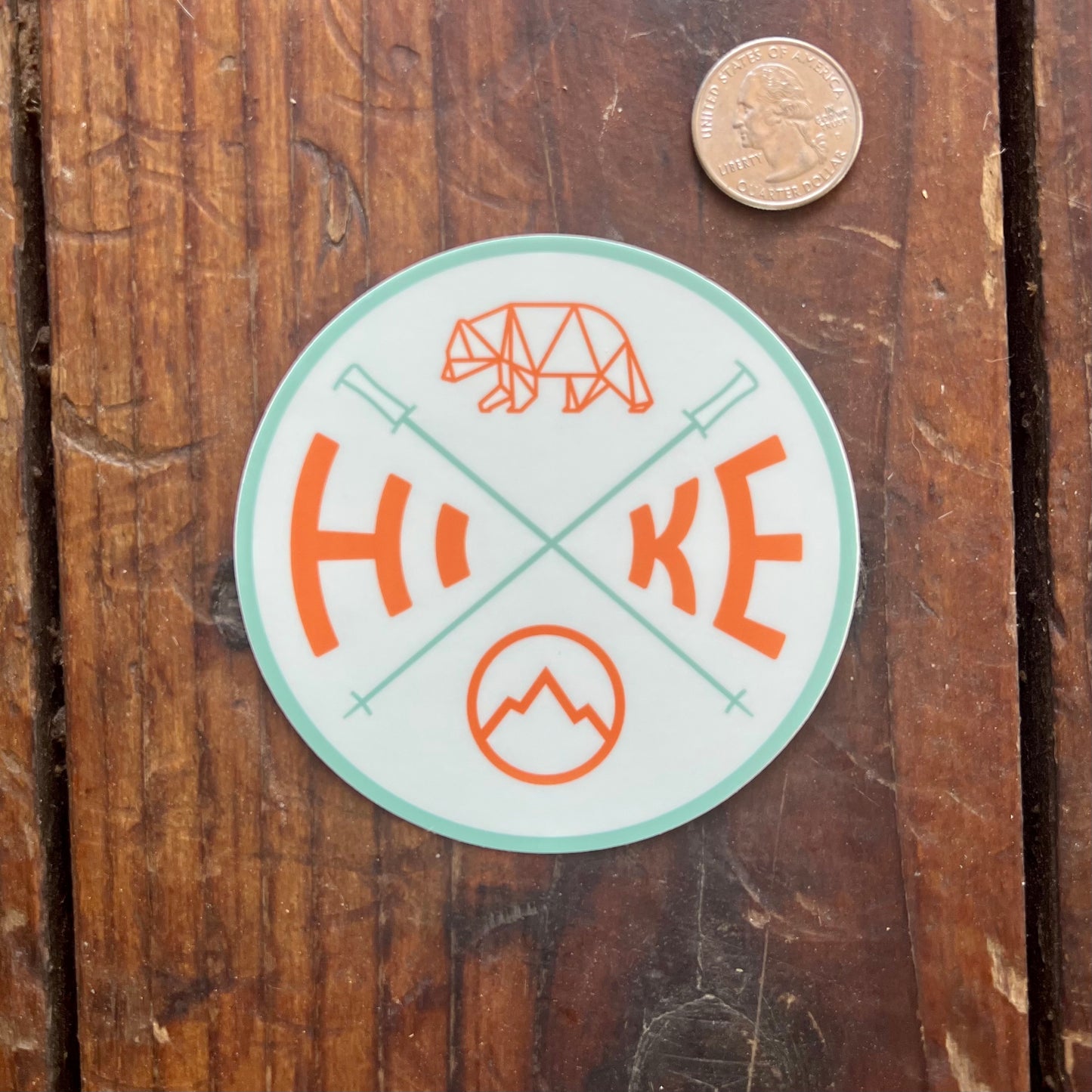 Hike Stickers (Circle)