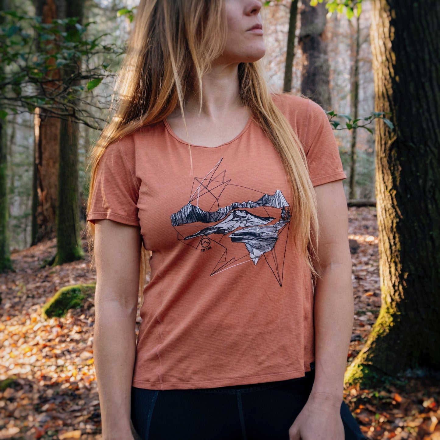Women's Triple Crown Tee: Patagonia x The Trek Edition