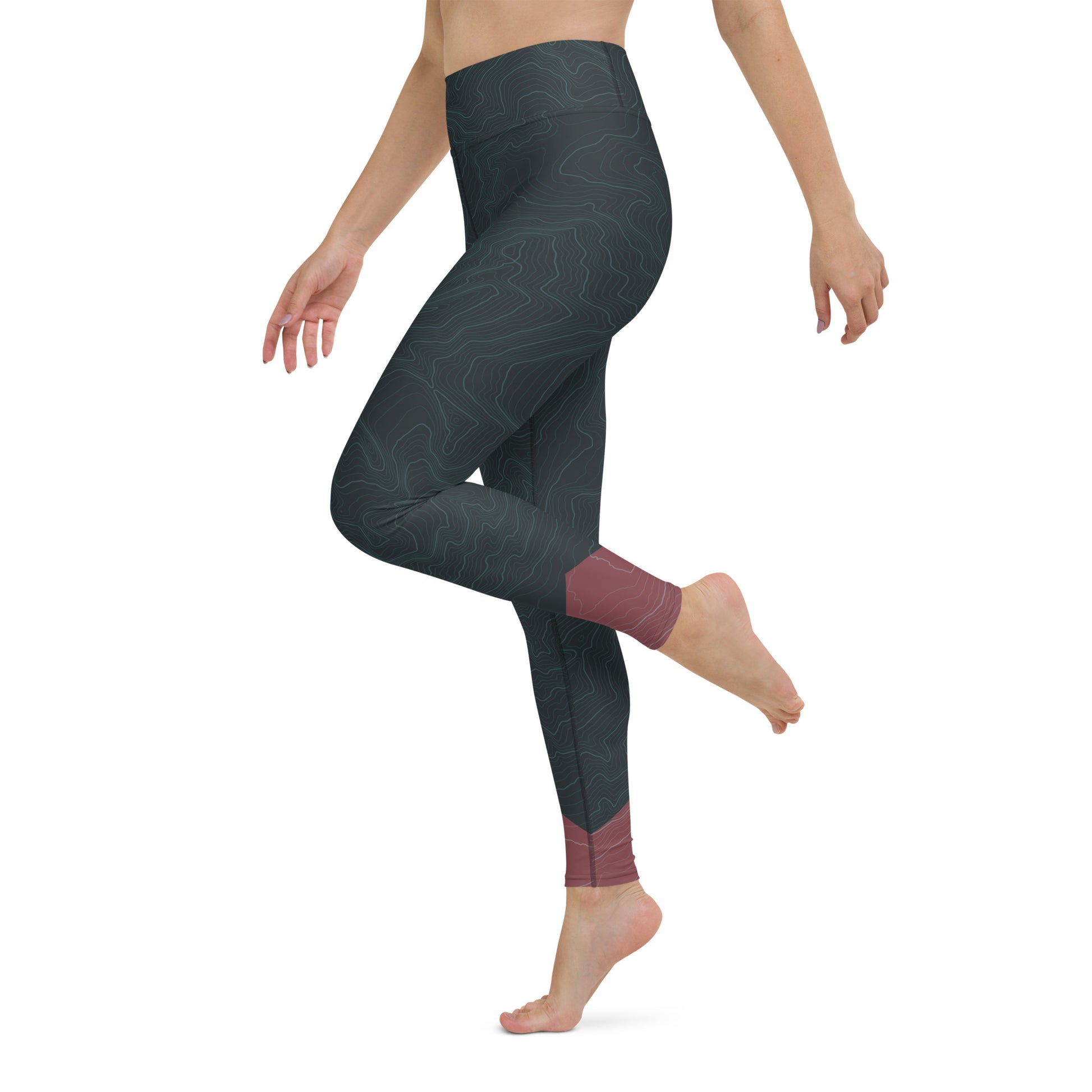 Leggings Depot Womens 3 Waistband Yoga High Waisted Solid Leggings Pants