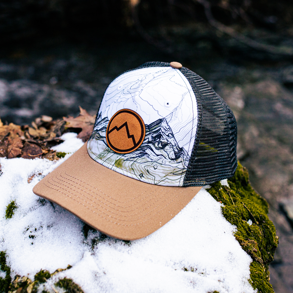 The Trek Sawatch Illustrated Trucker Hat