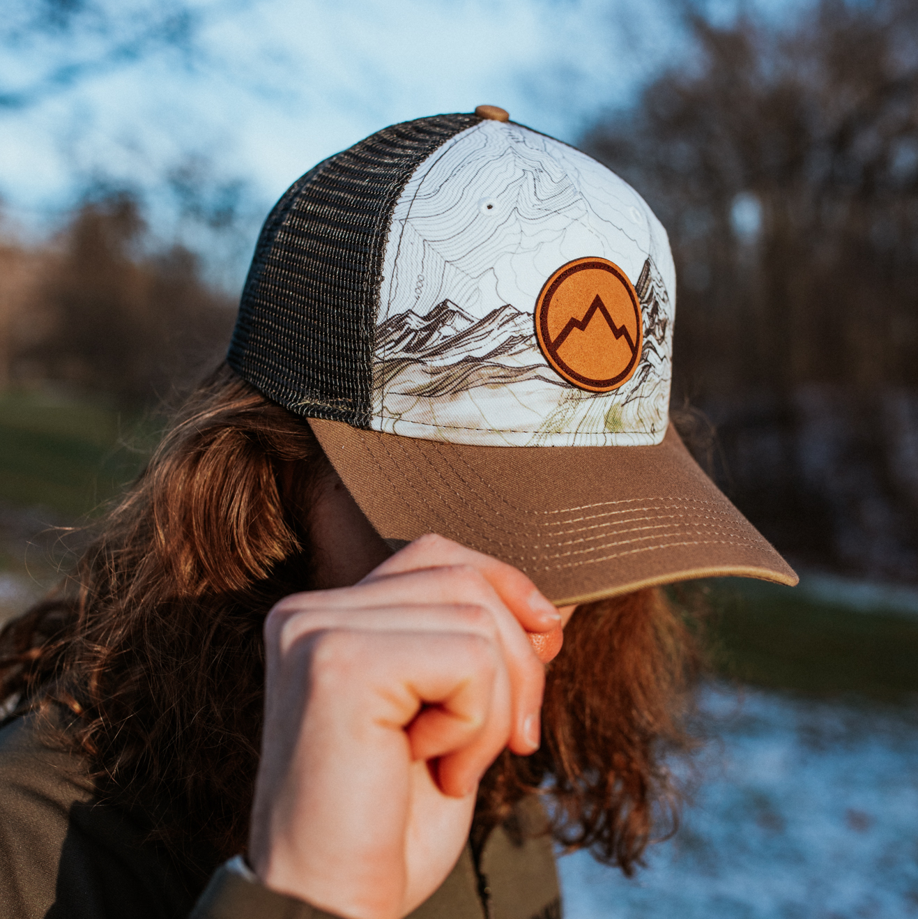 The Trek Sawatch Illustrated Trucker Hat