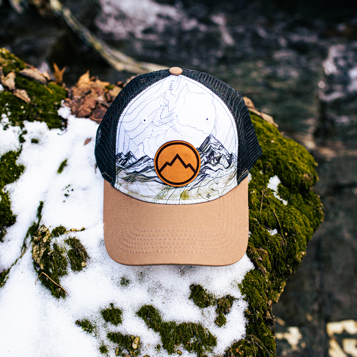 The Trek Sawatch Illustrated Trucker Hat