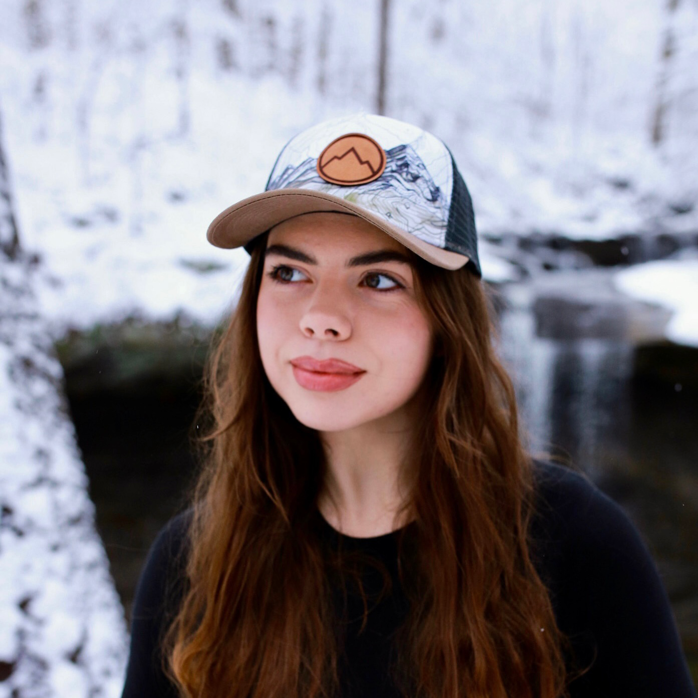 The Trek Sawatch Illustrated Trucker Hat