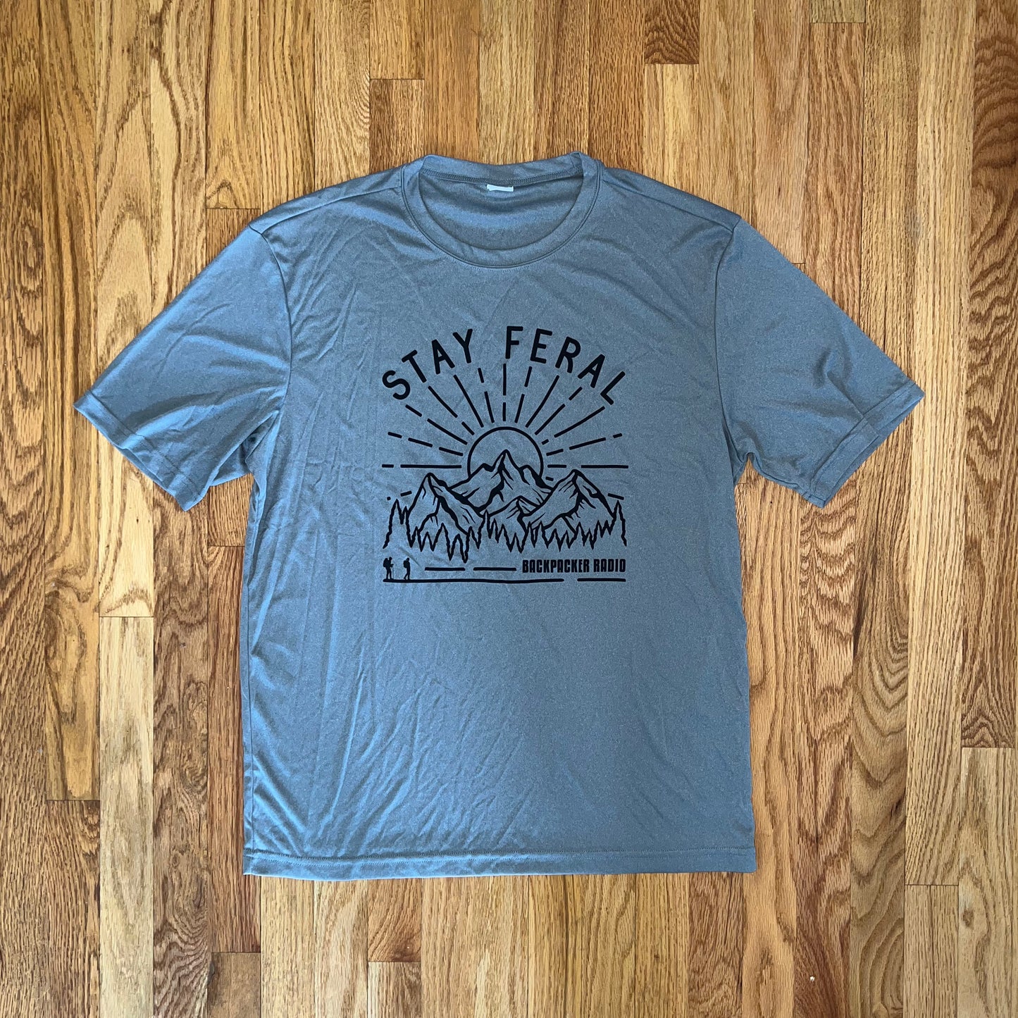 Backpacker Radio - Stay Feral Technical Tee