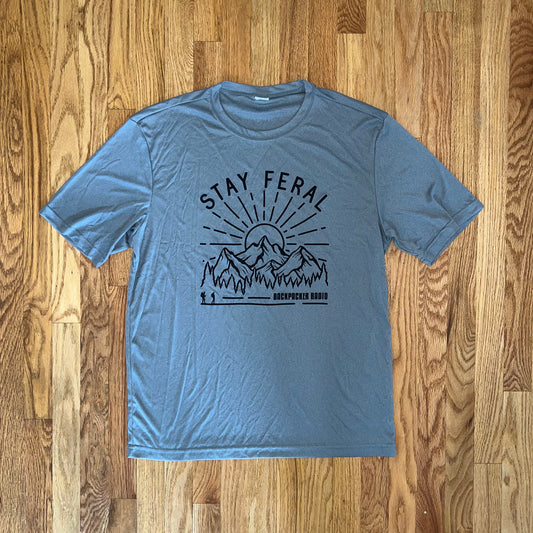Backpacker Radio - Stay Feral Technical Tee
