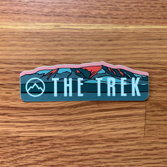 The Trek Great Mountain Sticker